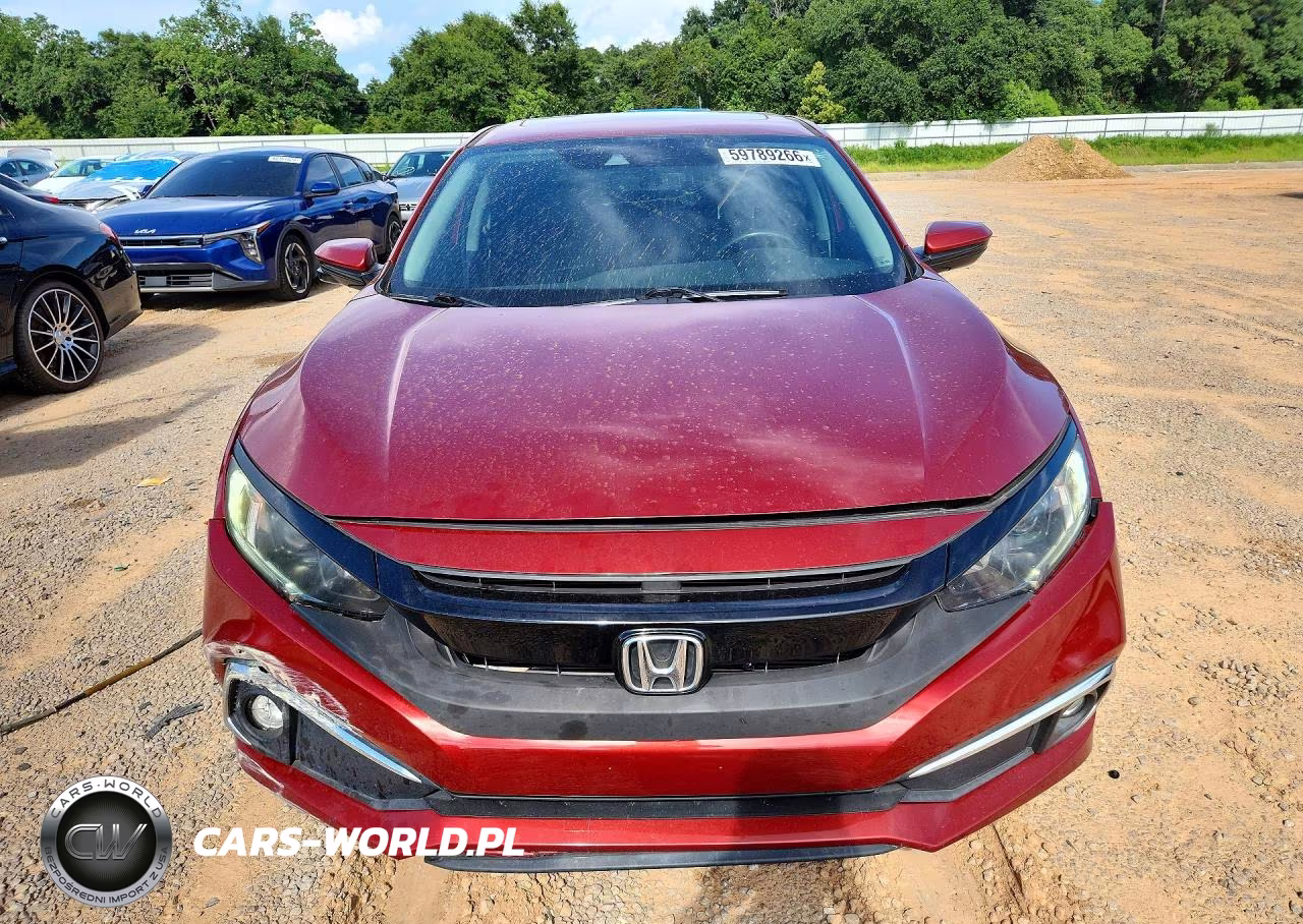 2019 Honda Civic Exl VIN:19XFC1F72KE001673 - 5