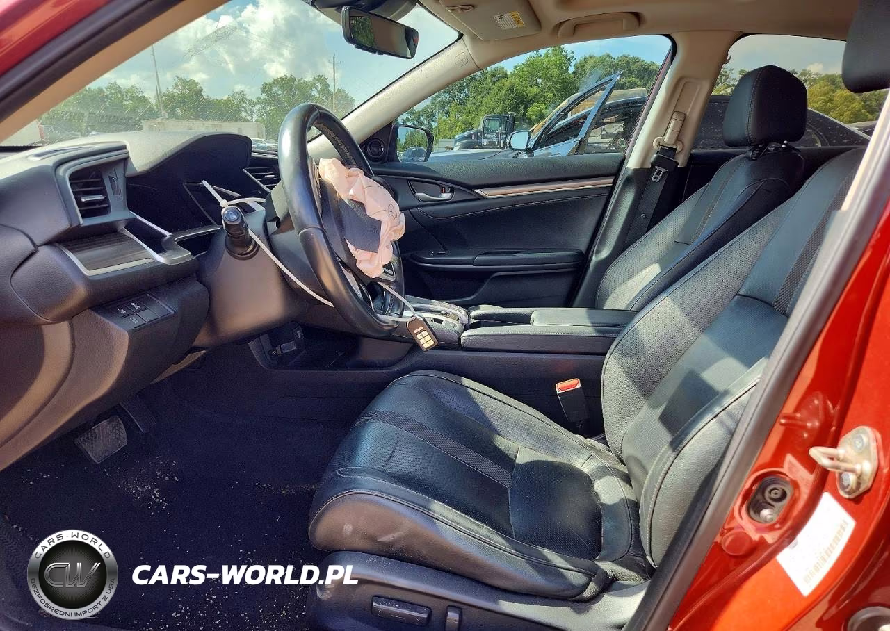 2019 Honda Civic Exl VIN:19XFC1F72KE001673 - 7