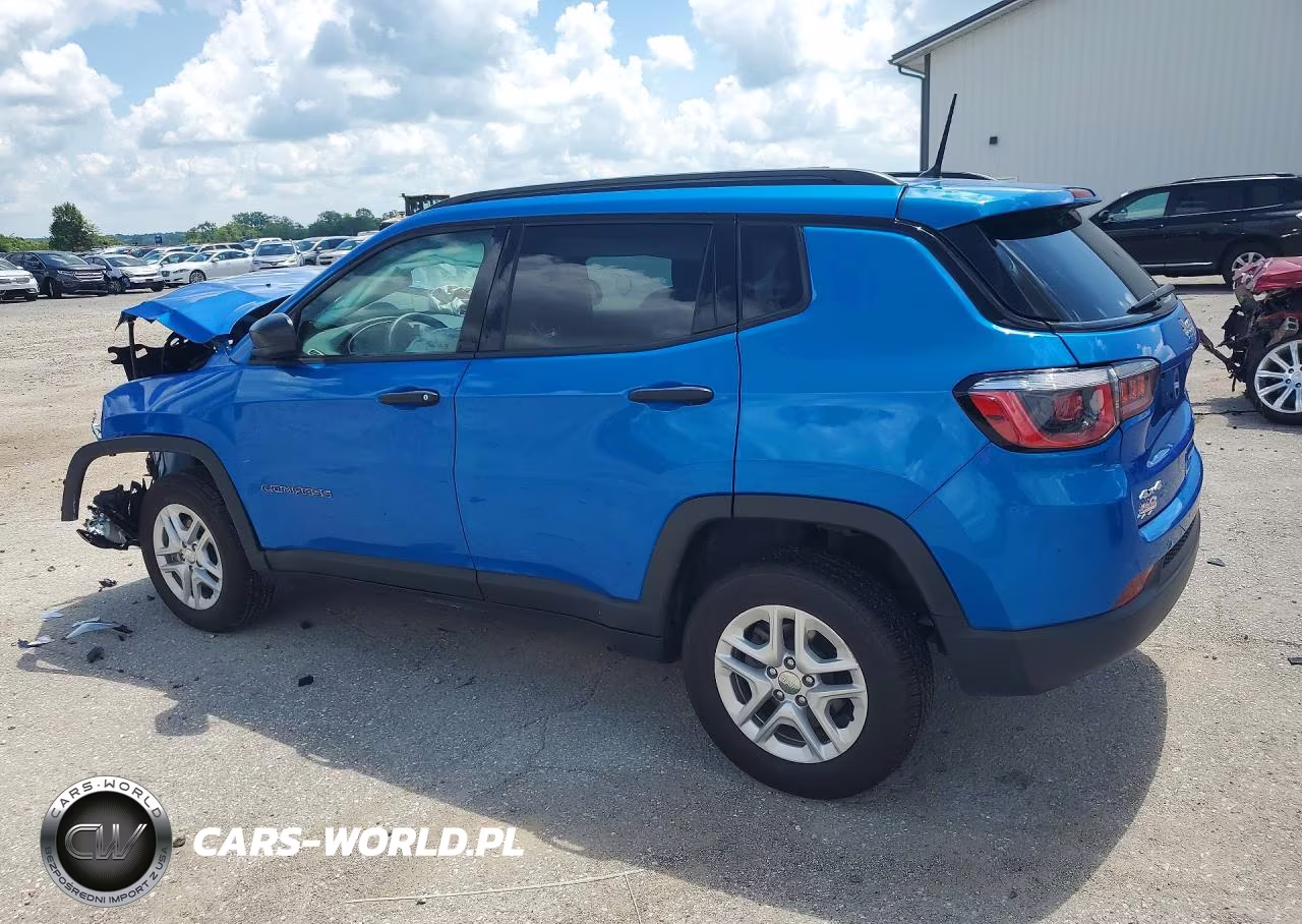 2018 Jeep Compass Sport VIN:3C4NJDAB3JT373161 - 2