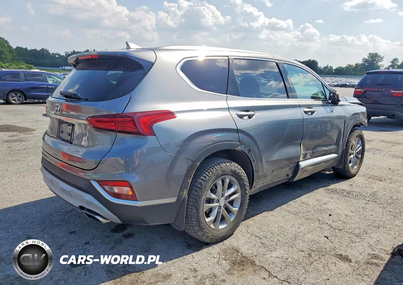 2019 Hyundai Santa Fe Sel 2.4L VIN:5NMS3CAD5KH122536 - 3