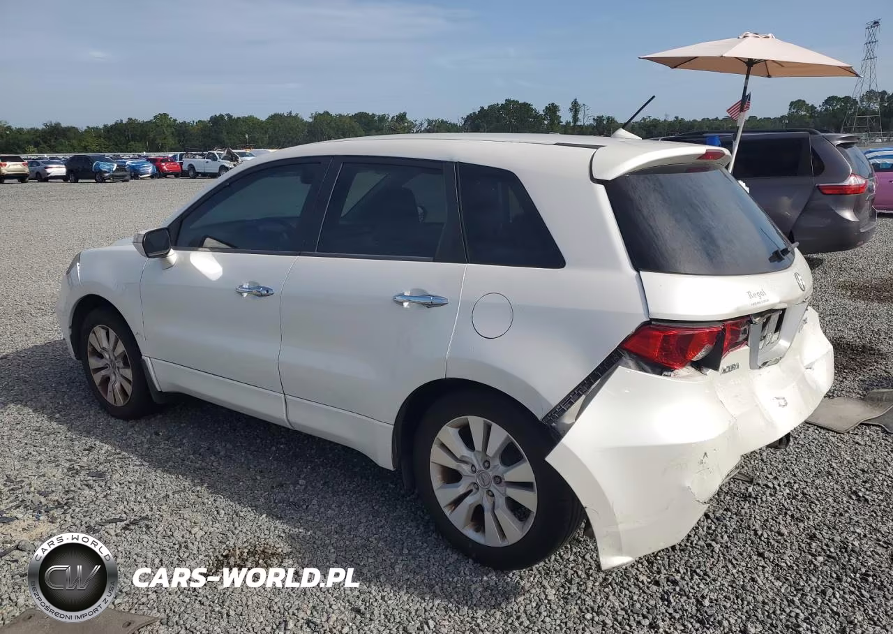 2010 Acura Rdx VIN:5J8TB1H28AA006449 - 2