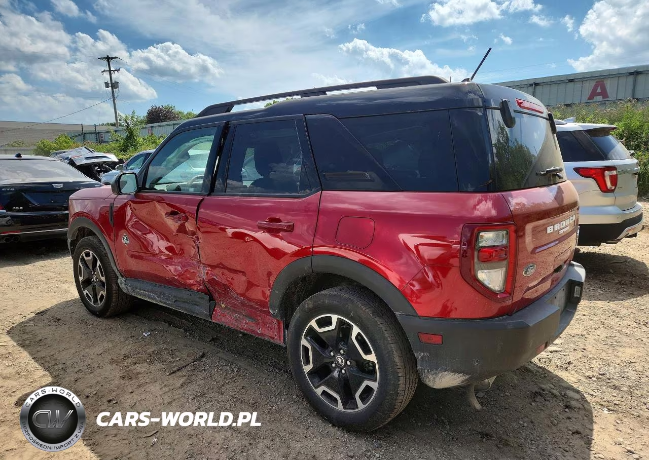 2021 Ford Bronco Sport Outer Banks VIN:3FMCR9C67MRB38319 - 2