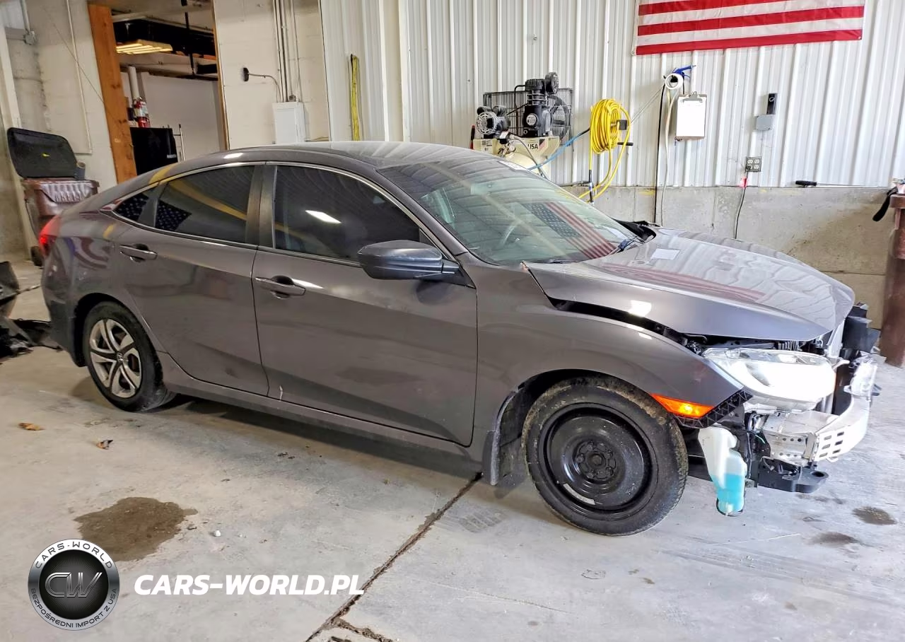 2018 Honda Civic Lx VIN:2HGFC2F55JH599802 - 4
