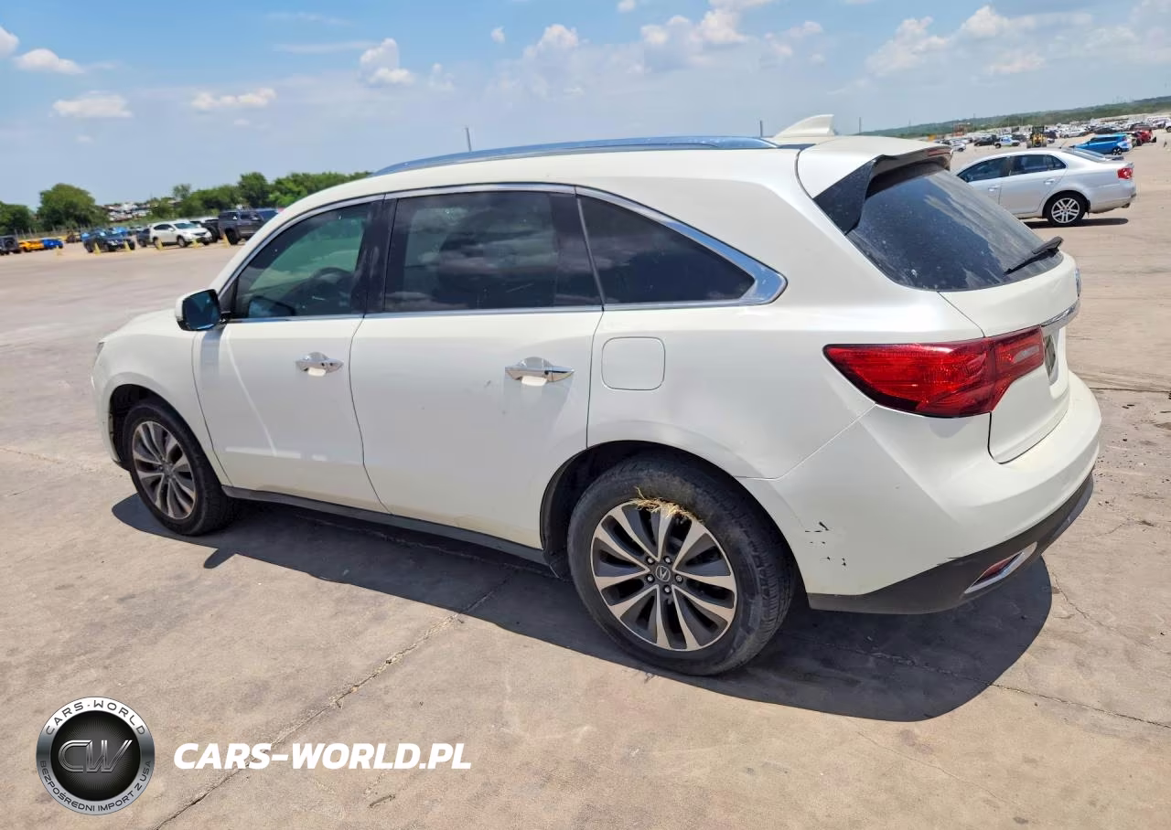 2016 Acura Mdx Technology VIN:5FRYD3H49GB012447 - 2
