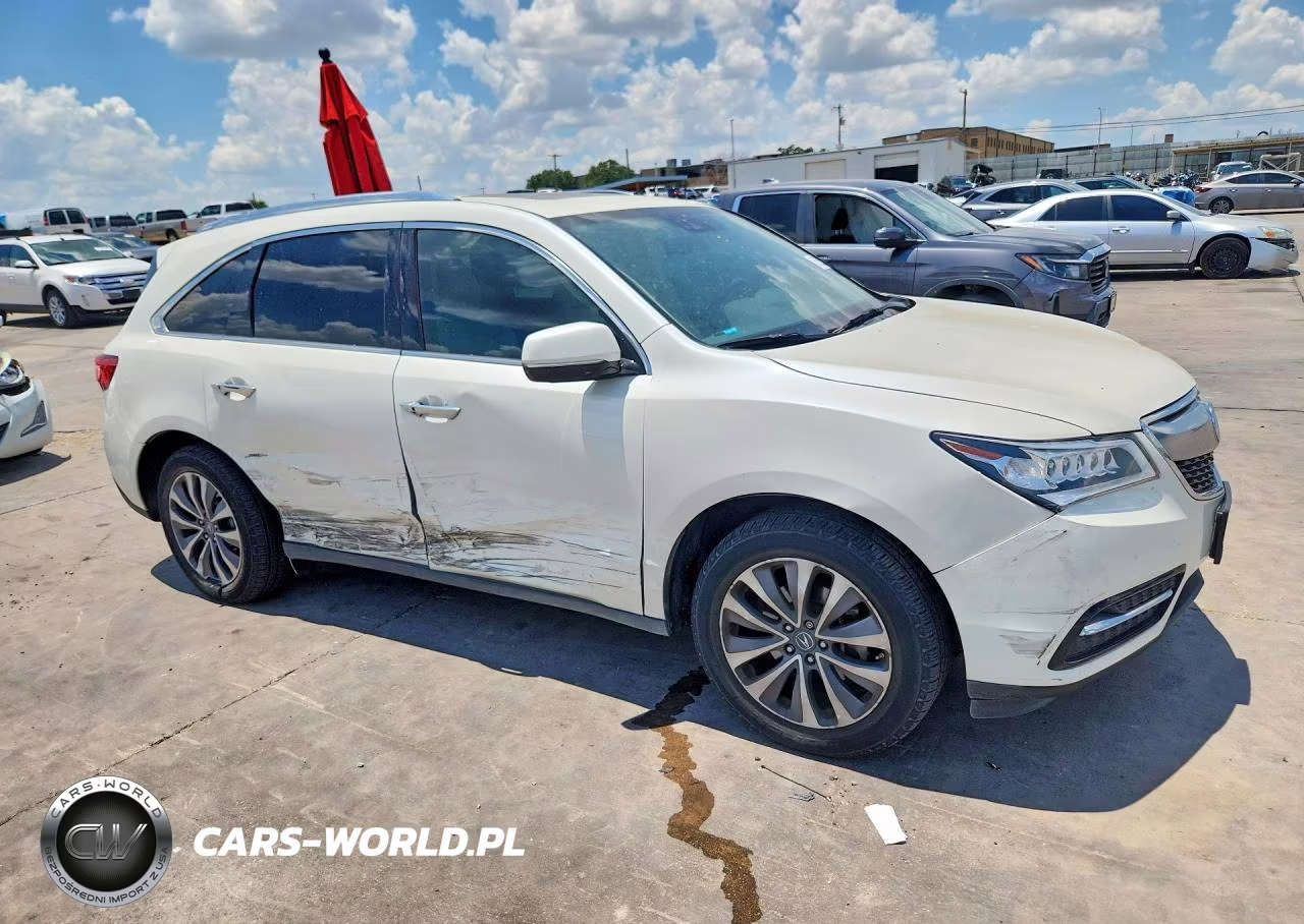 2016 Acura Mdx Technology VIN:5FRYD3H49GB012447 - 4