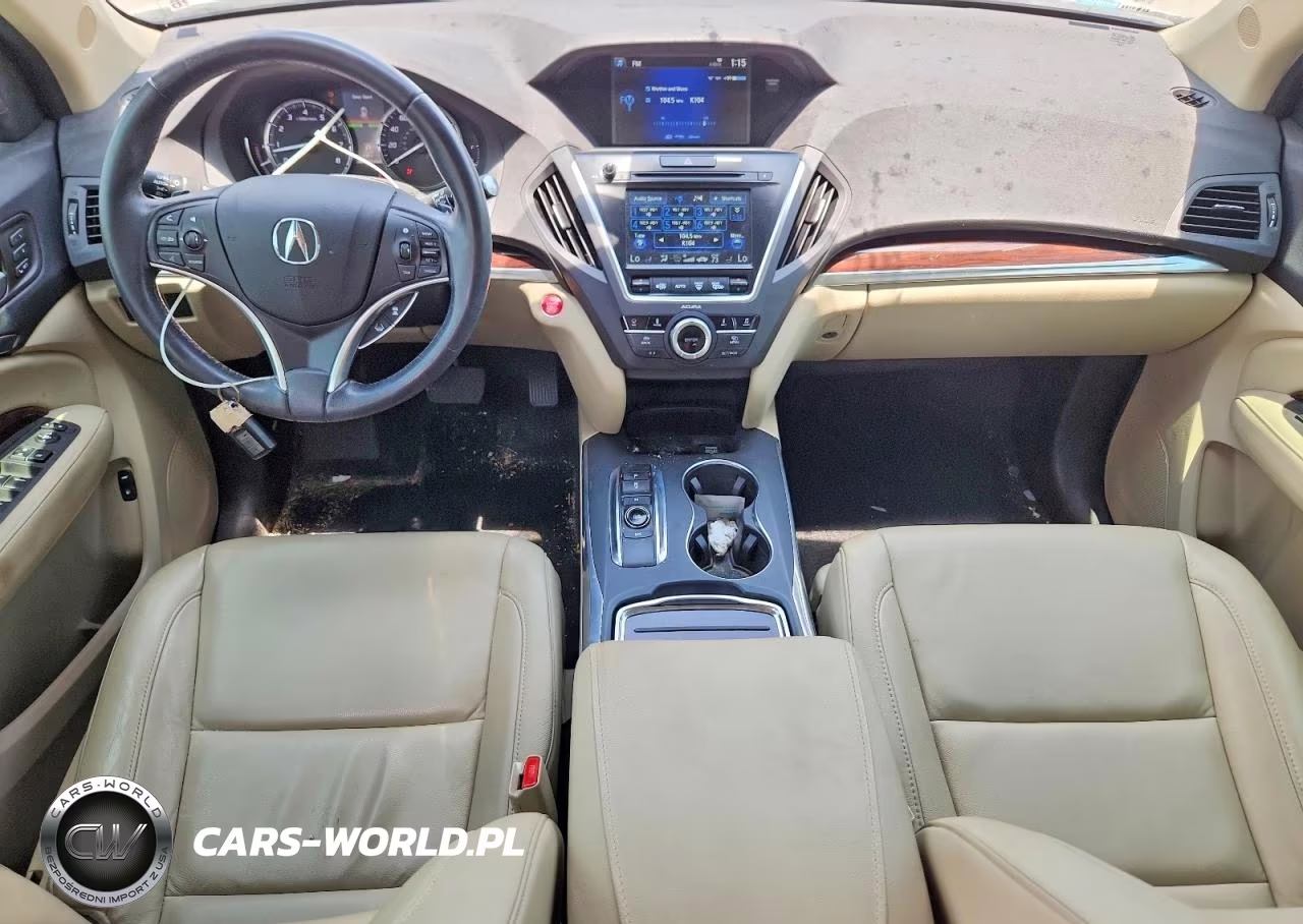 2016 Acura Mdx Technology VIN:5FRYD3H49GB012447 - 8