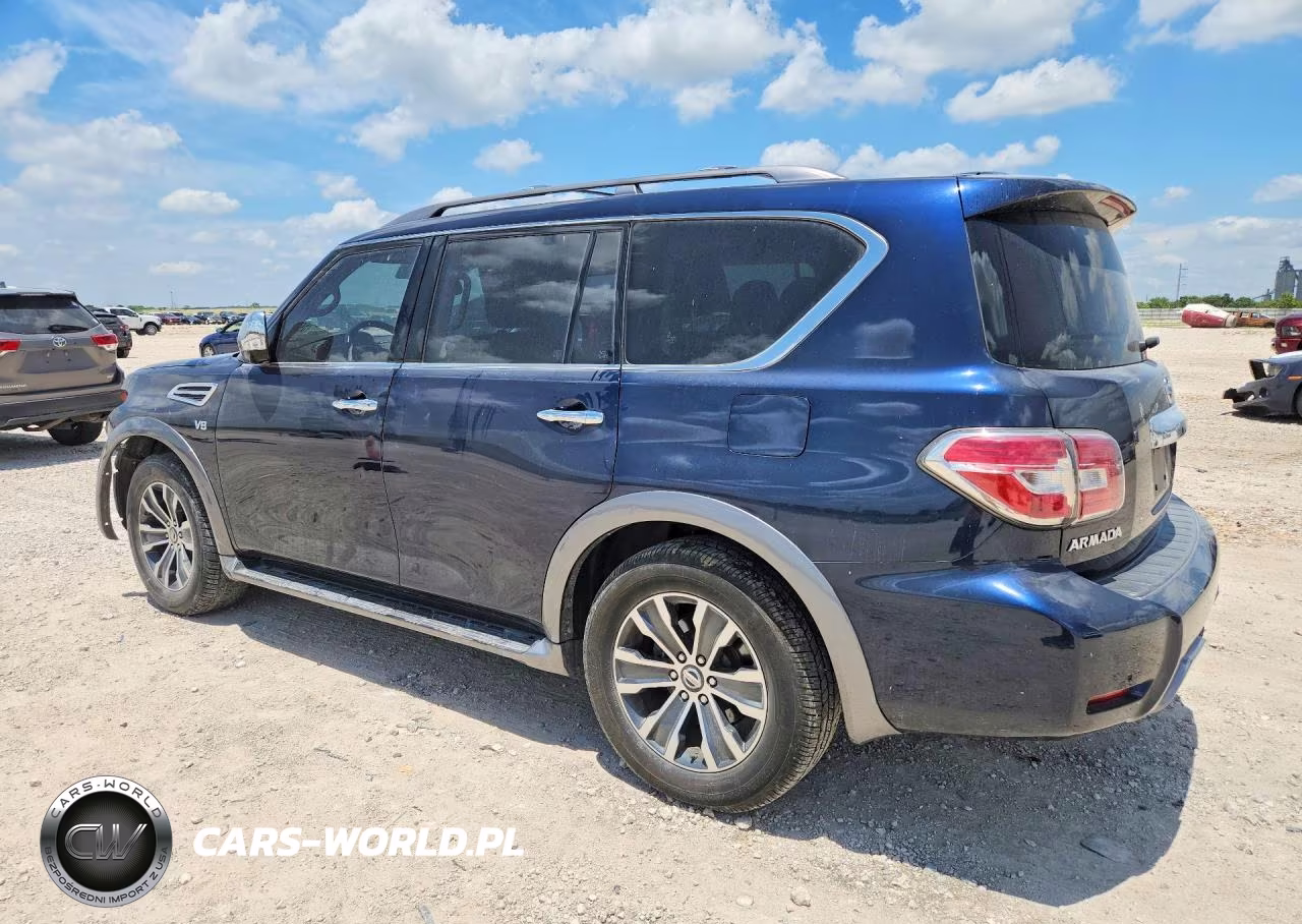 2019 Nissan Armada Sl VIN:JN8AY2ND6K9087636 - 2