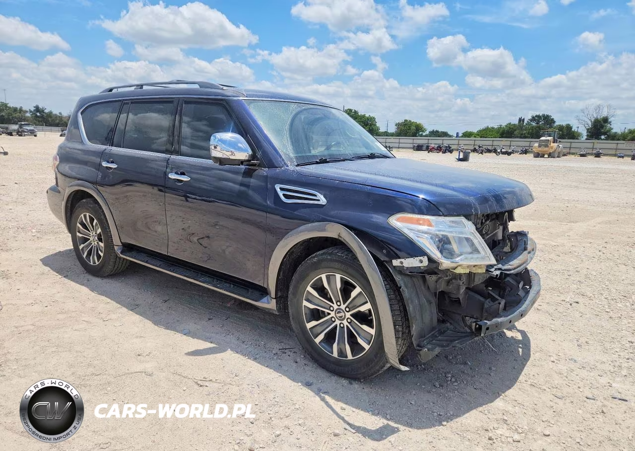 2019 Nissan Armada Sl VIN:JN8AY2ND6K9087636 - 4