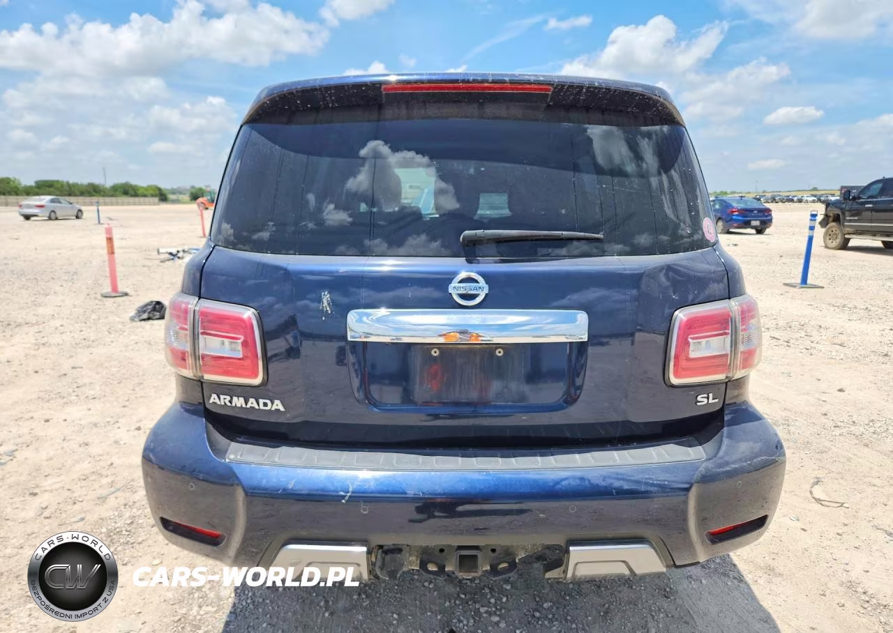 2019 Nissan Armada Sl VIN:JN8AY2ND6K9087636 - 6
