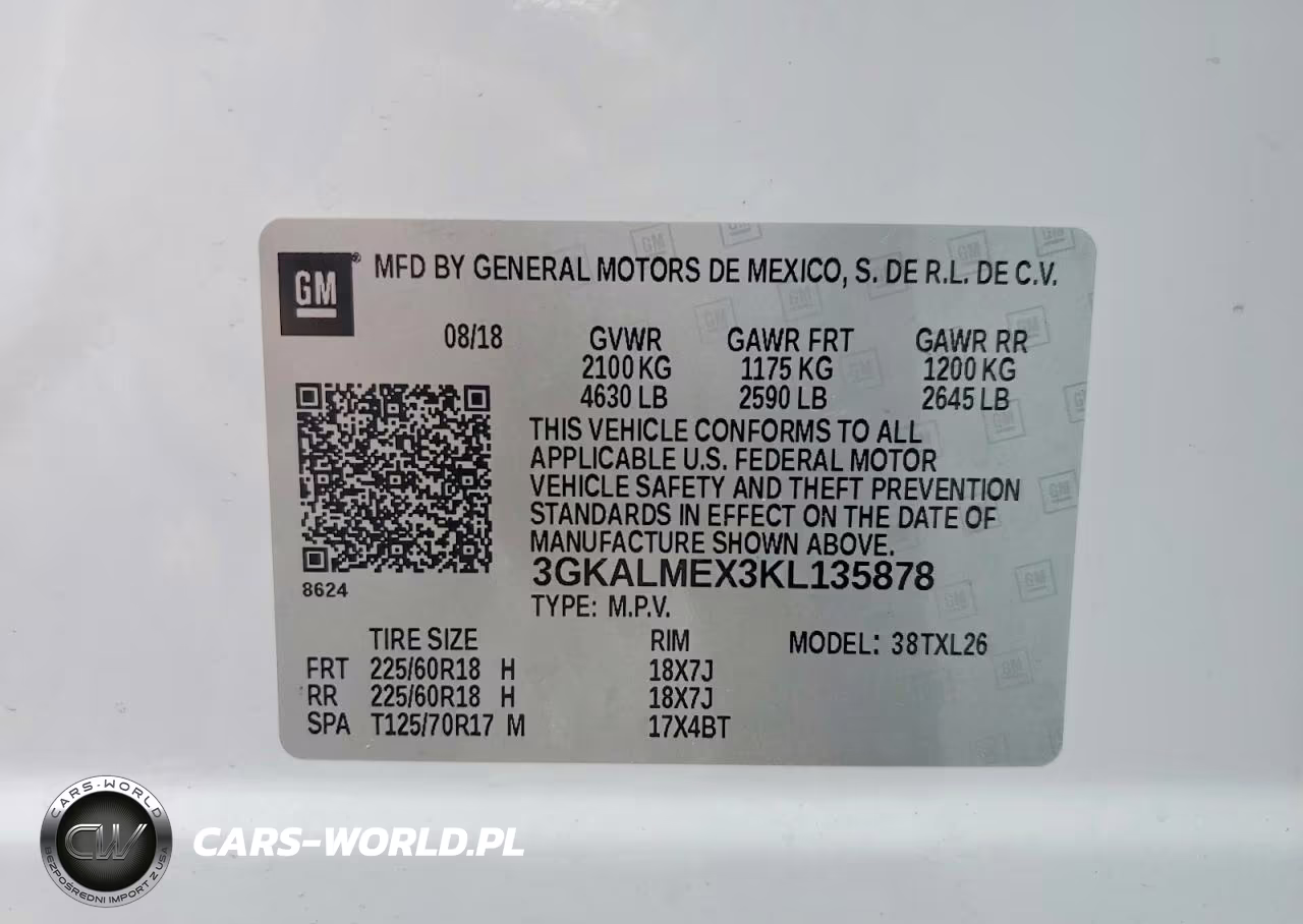2019 GMC Terrain Sle VIN:3GKALMEX3KL135878 - 14