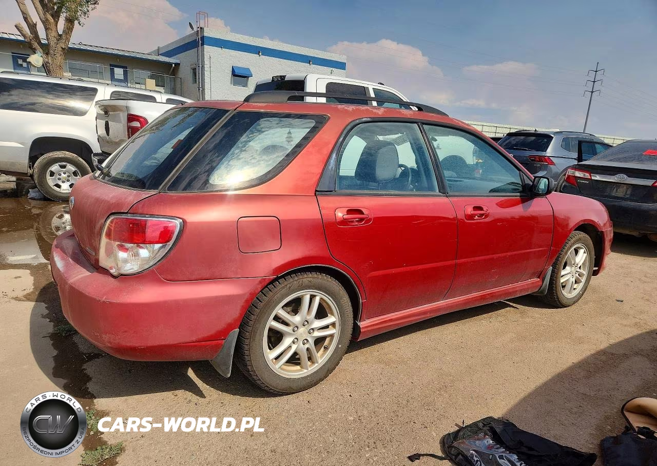 2007 Subaru Impreza 2.5I VIN:JF1GG61677H805401 - 3
