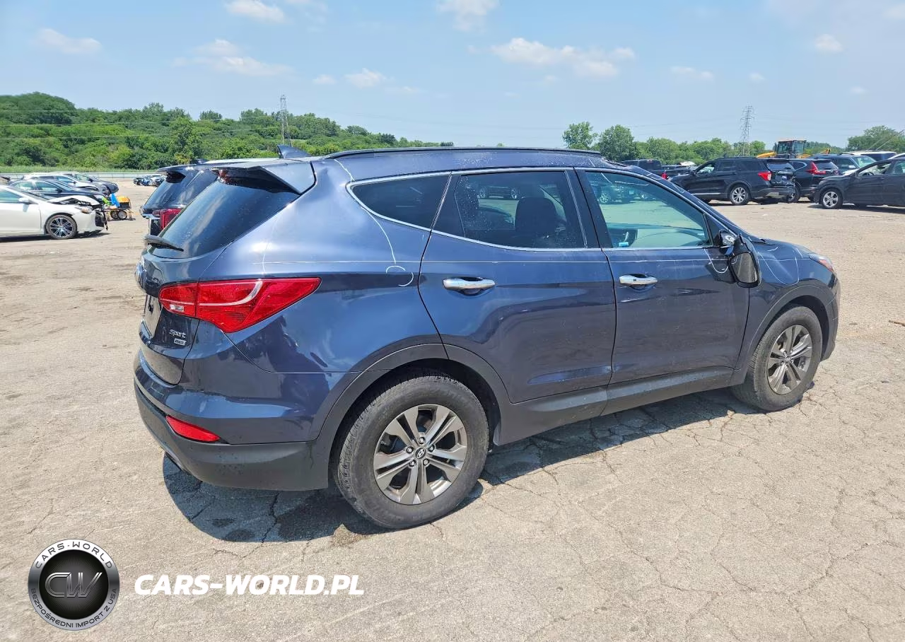 2014 Hyundai Santa Fe Sport 2.4L VIN:5XYZUDLBXEG230470 - 3