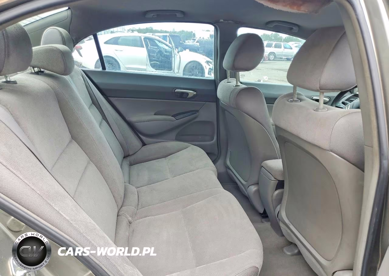 2008 Honda Civic Lx VIN:2HGFA16508H345215 - 10