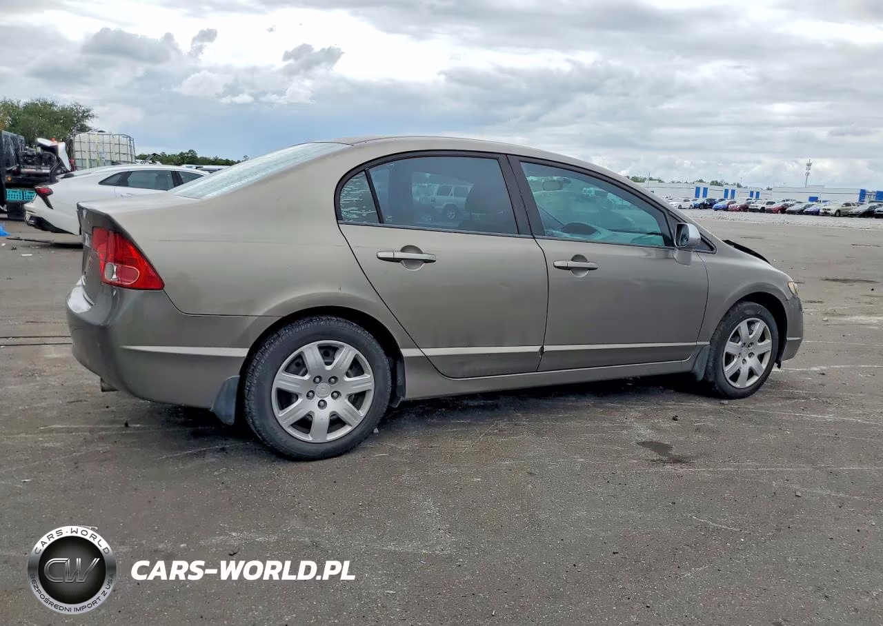 2008 Honda Civic Lx VIN:2HGFA16508H345215 - 3