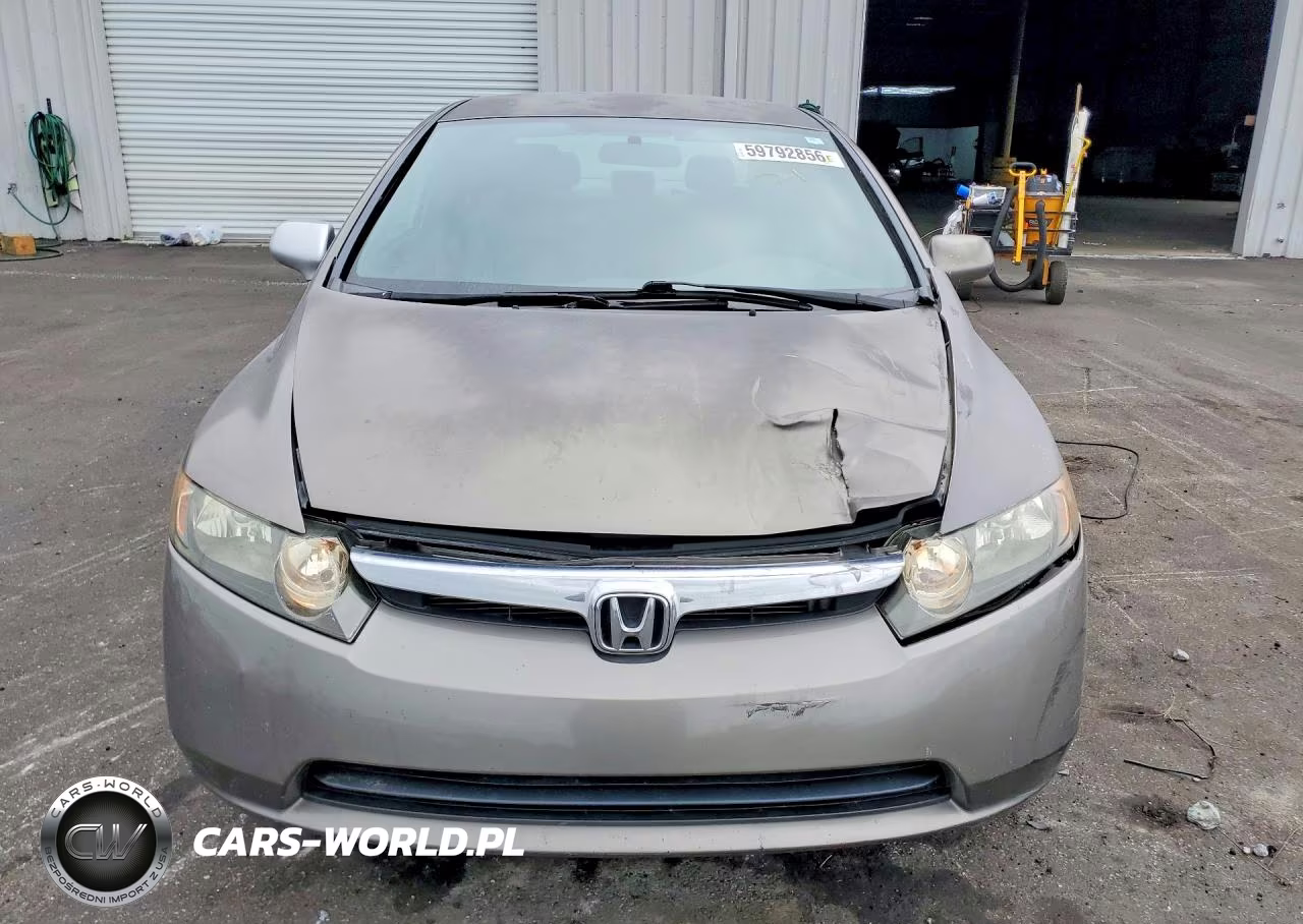 2008 Honda Civic Lx VIN:2HGFA16508H345215 - 5