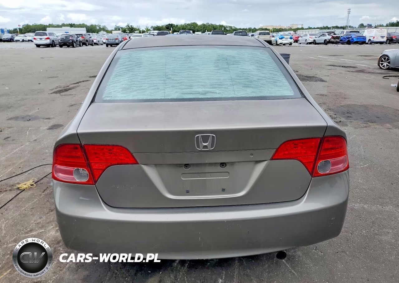 2008 Honda Civic Lx VIN:2HGFA16508H345215 - 6