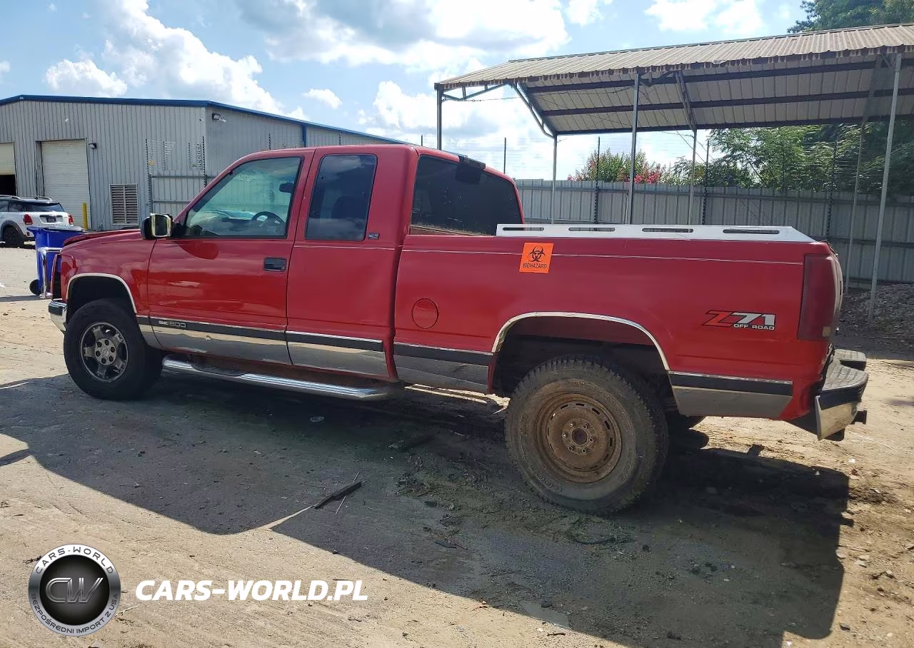 1996 GMC Sierra K1500 VIN:1GTEK19R3TE509272 - 2