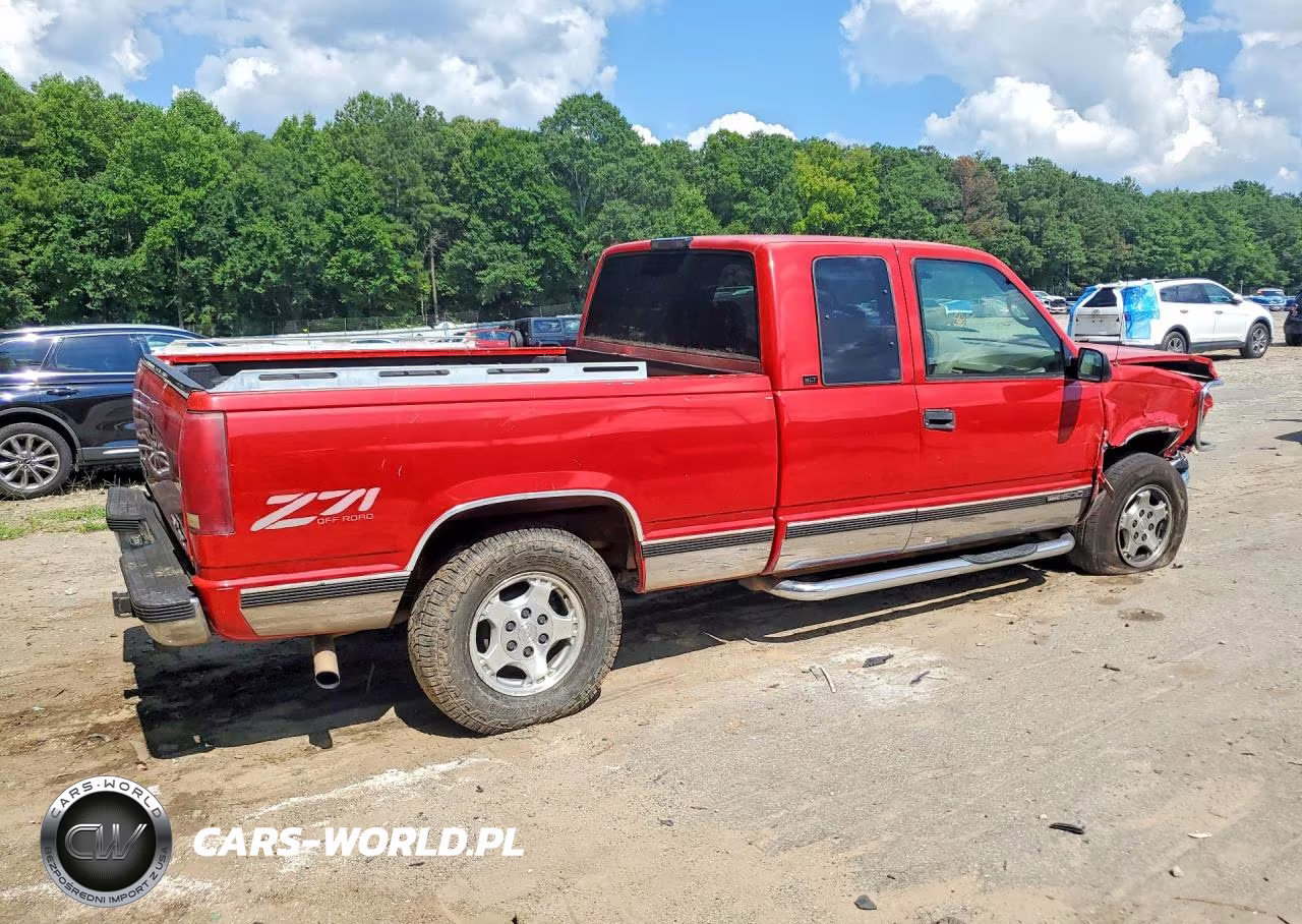 1996 GMC Sierra K1500 VIN:1GTEK19R3TE509272 - 3