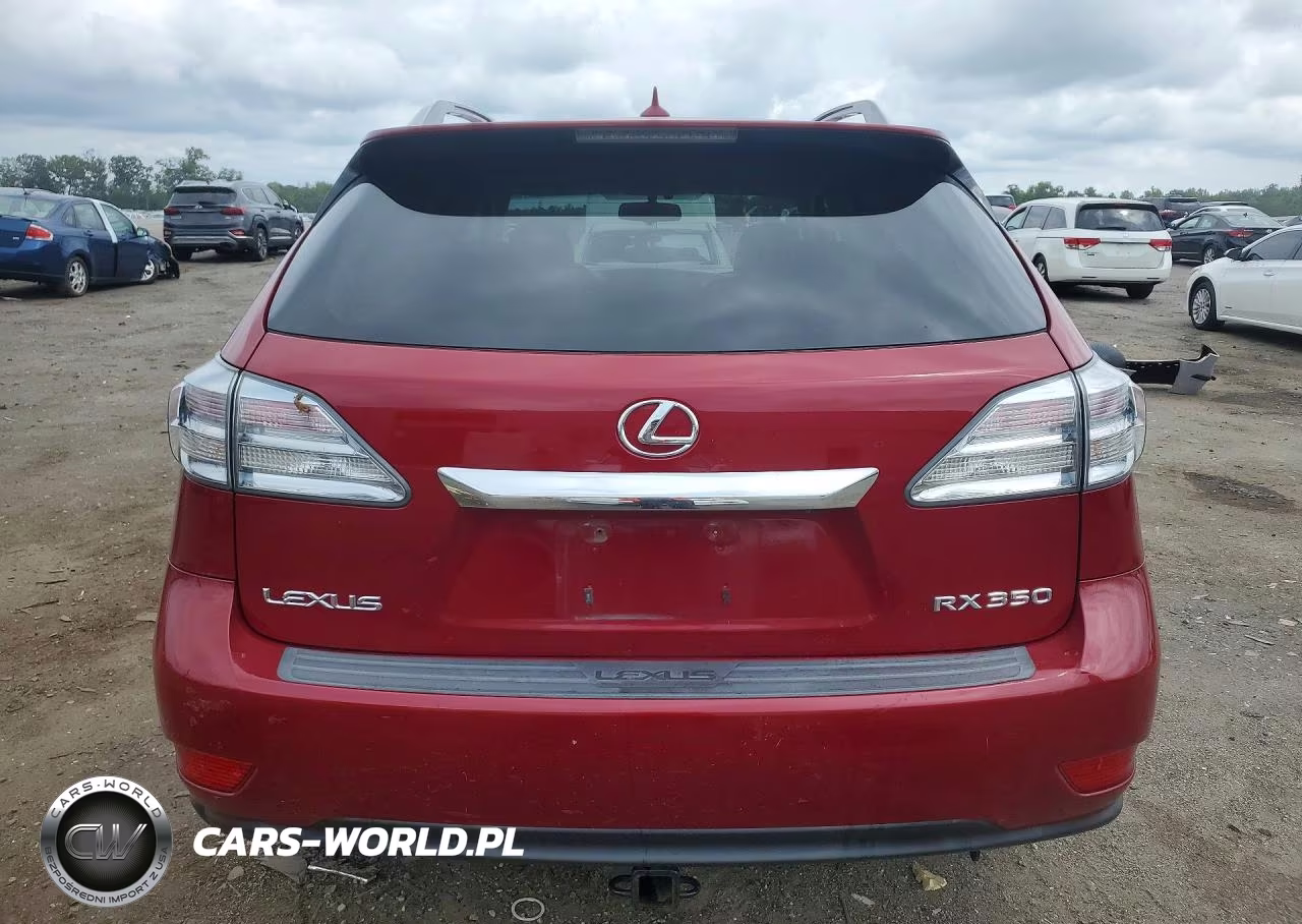 2010 Lexus Rx 350 VIN:2T2BK1BA4AC068769 - 6