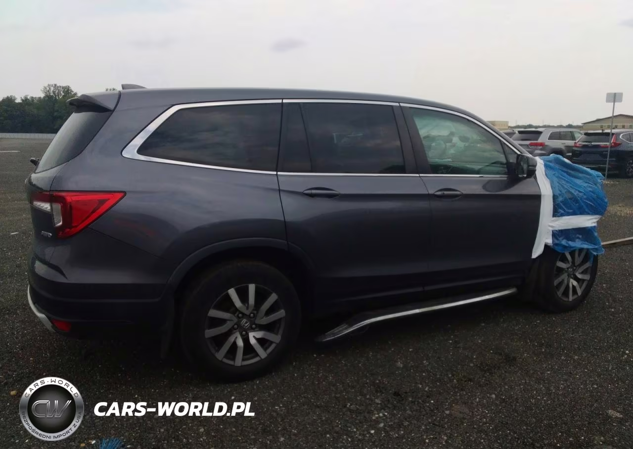 2020 Honda Pilot Exl VIN:5FNYF6H59LB040684 - 3