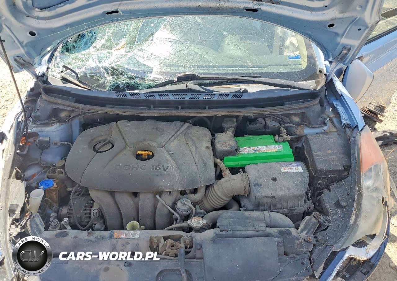2012 Hyundai Elantra Gls VIN:KMHDH4AE4CU330289 - 11