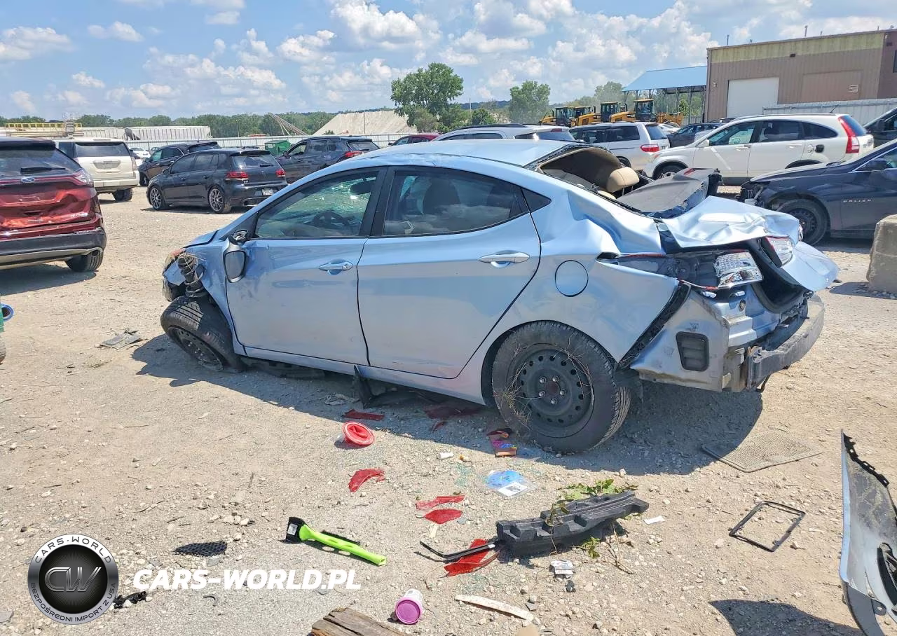 2012 Hyundai Elantra Gls VIN:KMHDH4AE4CU330289 - 2