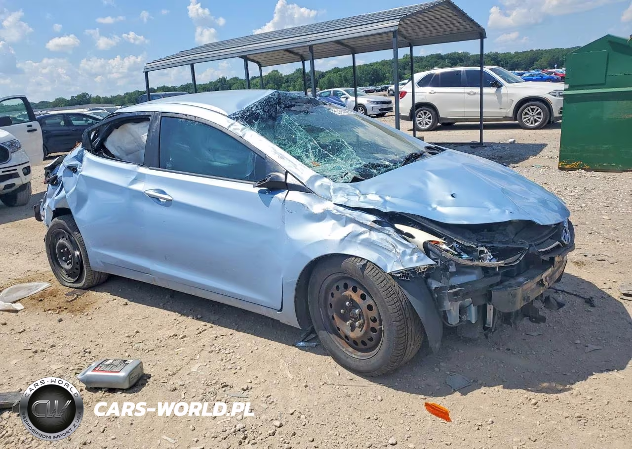 2012 Hyundai Elantra Gls VIN:KMHDH4AE4CU330289 - 4