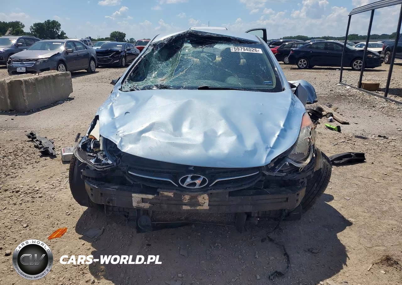 2012 Hyundai Elantra Gls VIN:KMHDH4AE4CU330289 - 5