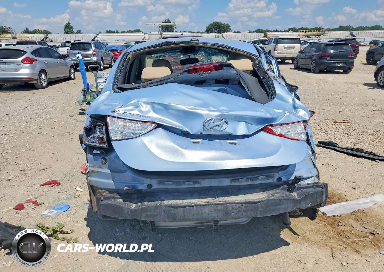 2012 Hyundai Elantra Gls VIN:KMHDH4AE4CU330289 - 6