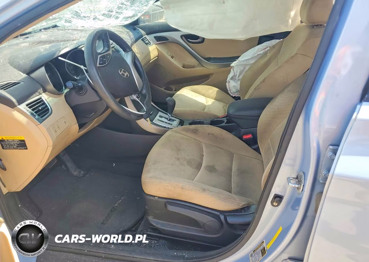 2012 Hyundai Elantra Gls VIN:KMHDH4AE4CU330289 - 7