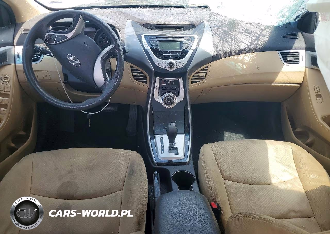 2012 Hyundai Elantra Gls VIN:KMHDH4AE4CU330289 - 8