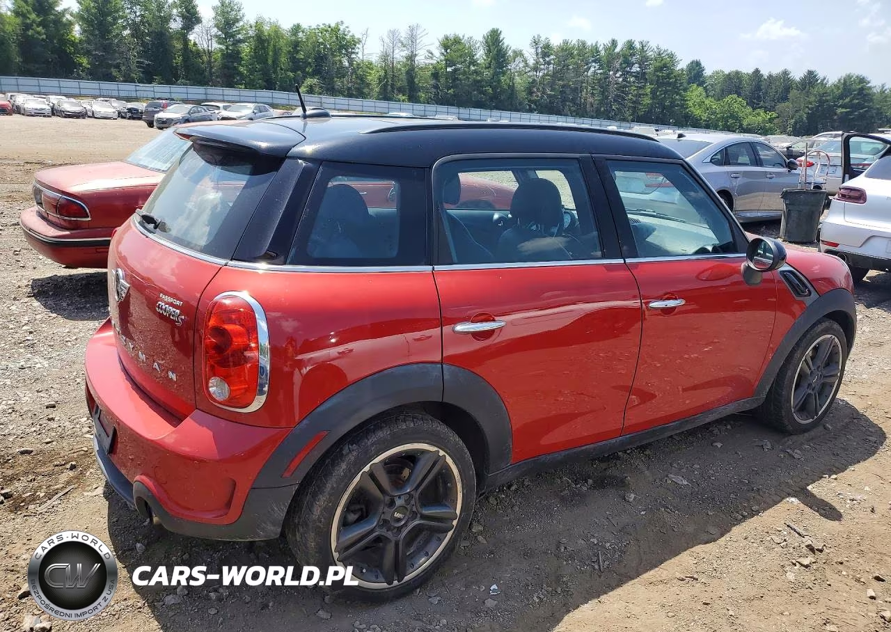 2014 Mini Cooper S Countryman VIN:WMWZC3C56EWT00828 - 3