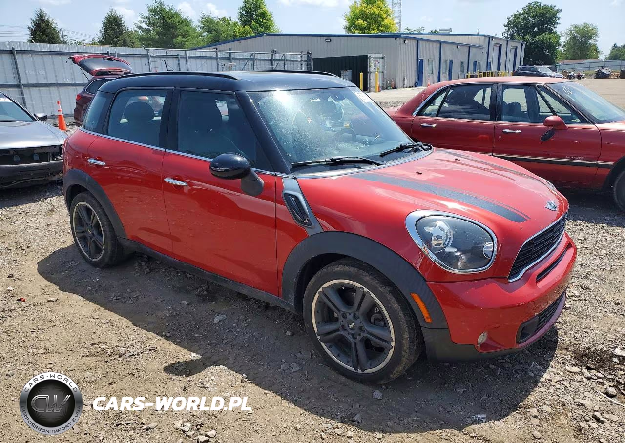2014 Mini Cooper S Countryman VIN:WMWZC3C56EWT00828 - 4