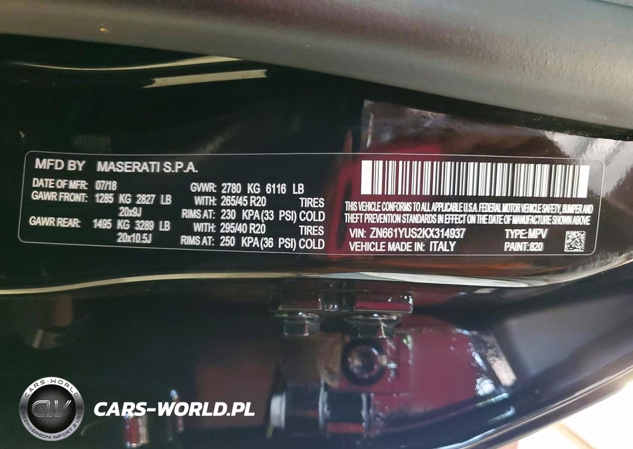 2019 Maserati Levante S Sport VIN:ZN661YUS2KX314937 - 13