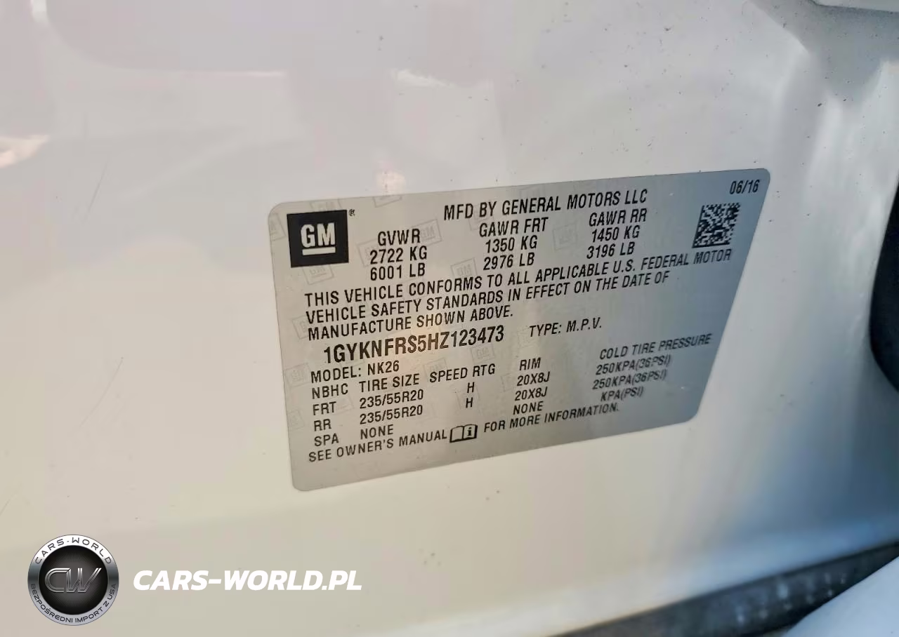 2017 Cadillac Xt5 Platinum VIN:1GYKNFRS5HZ123473 - 13