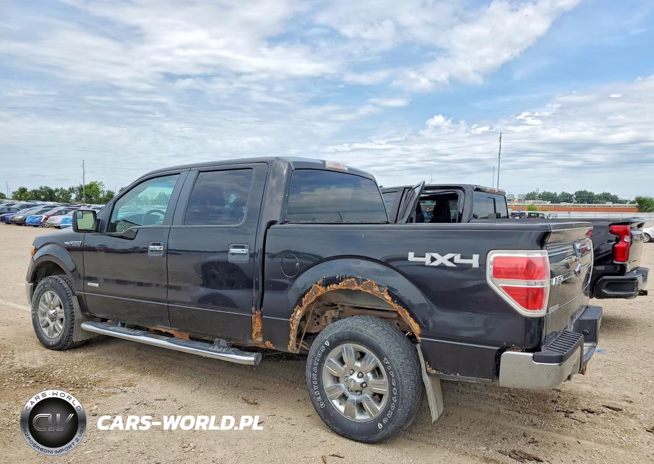 2012 Ford F150 Supercrew VIN:1FTFW1ET8CKE34323 - 2