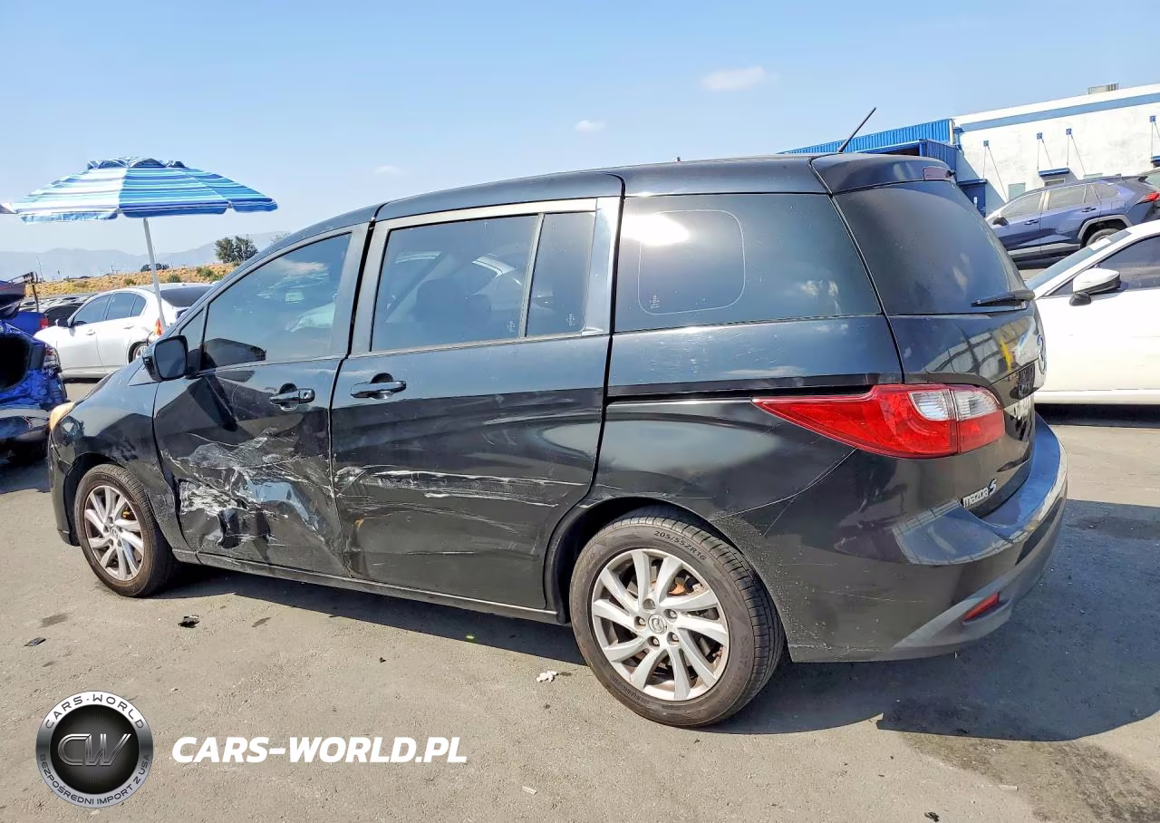 2012 Mazda 5 VIN:JM1CW2BL7C0107419 - 2
