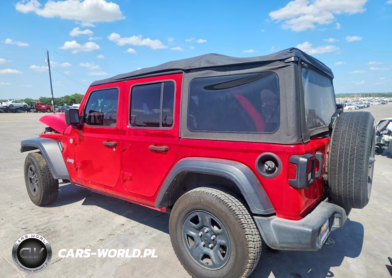 2018 Jeep Wrangler Unlimited Sport VIN:1C4HJXDG4JW159618 - 2