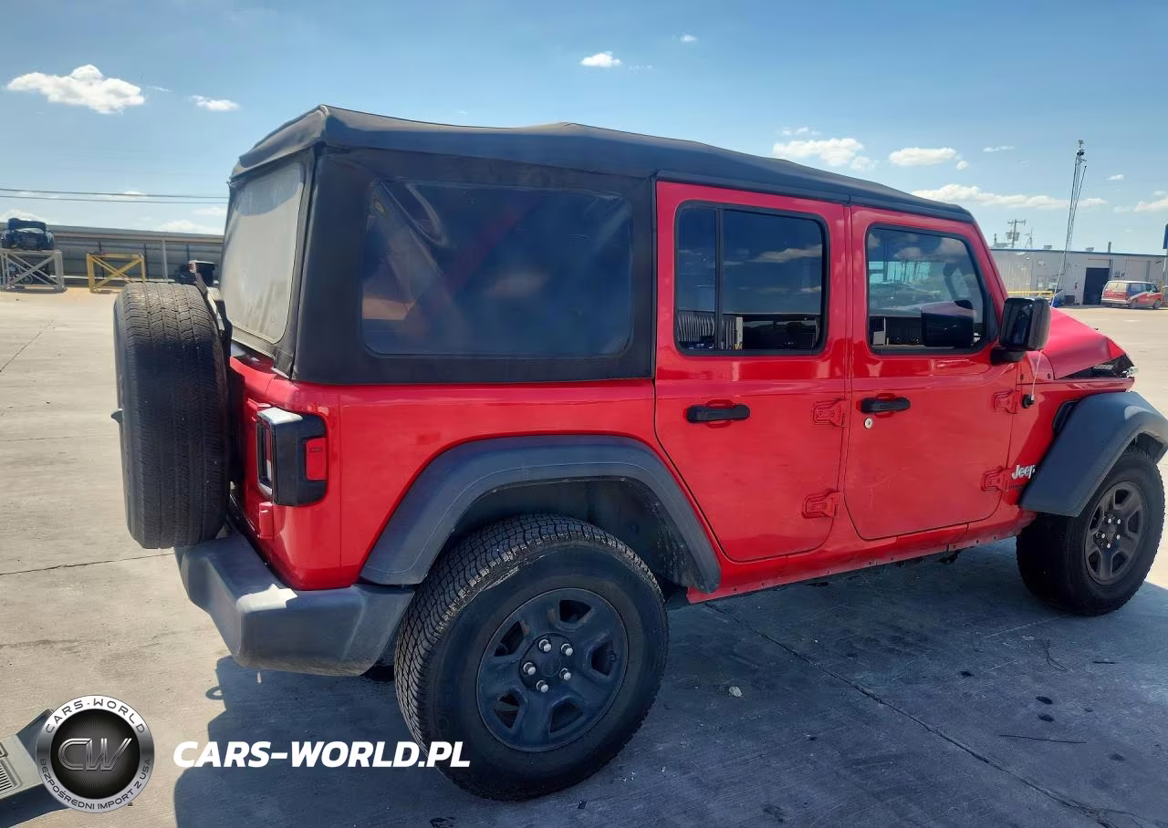 2018 Jeep Wrangler Unlimited Sport VIN:1C4HJXDG4JW159618 - 3