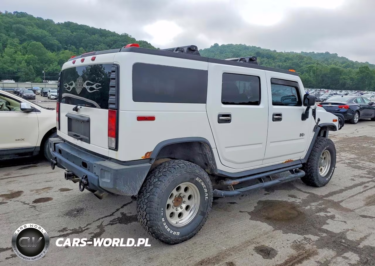 2005 Hummer H2 VIN:5GRGN23U35H119355 - 3