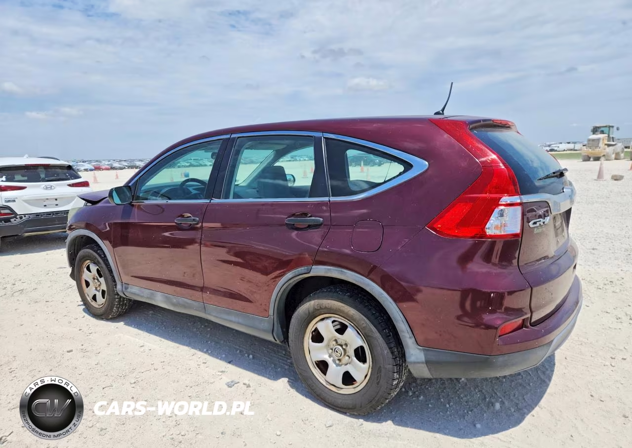 2015 Honda Cr-V Lx VIN:5J6RM4H32FL075110 - 2