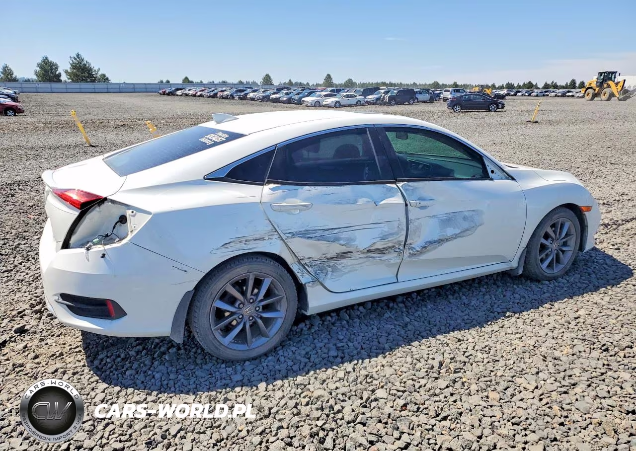 2019 Honda Civic Ex VIN:19XFC1F32KE009592 - 3