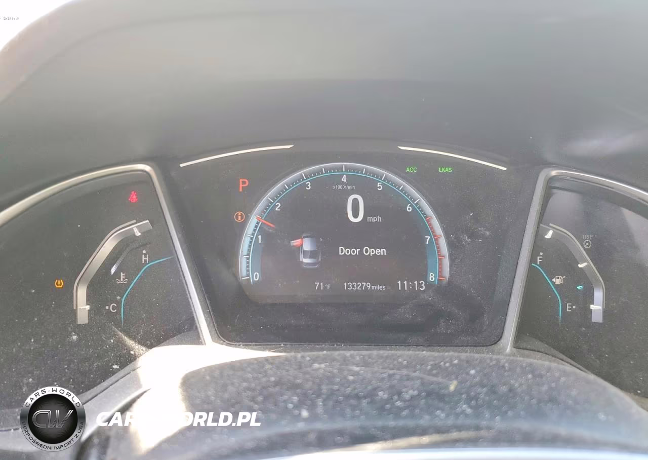 2019 Honda Civic Ex VIN:19XFC1F32KE009592 - 9
