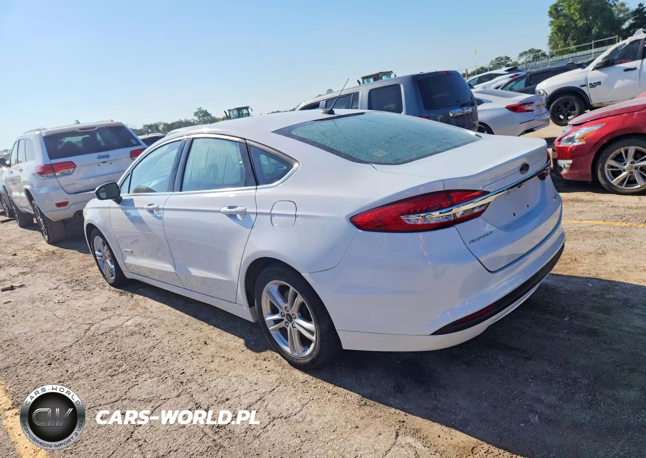 2018 Ford Fusion S Hybrid VIN:3FA6P0UU7JR282017 - 2