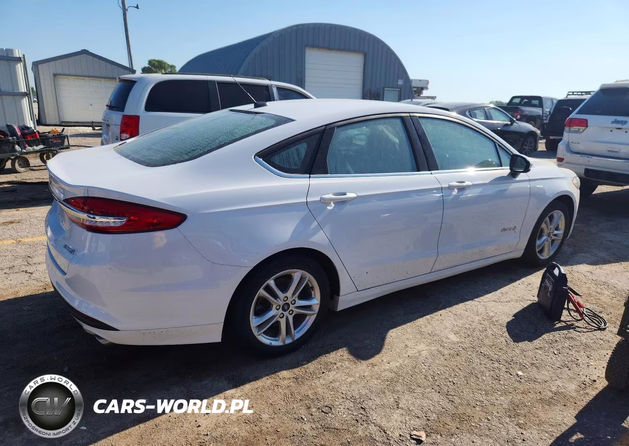 2018 Ford Fusion S Hybrid VIN:3FA6P0UU7JR282017 - 3