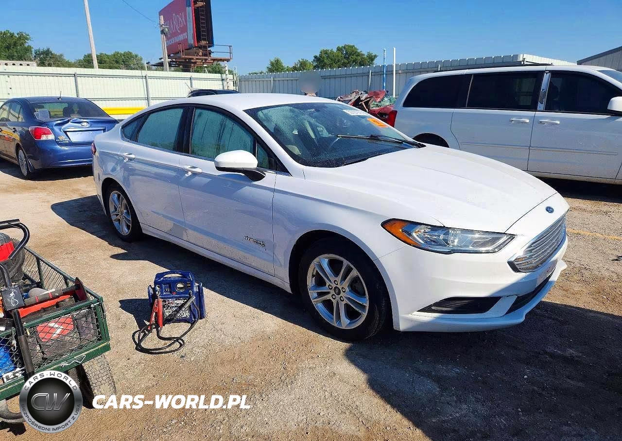 2018 Ford Fusion S Hybrid VIN:3FA6P0UU7JR282017 - 4