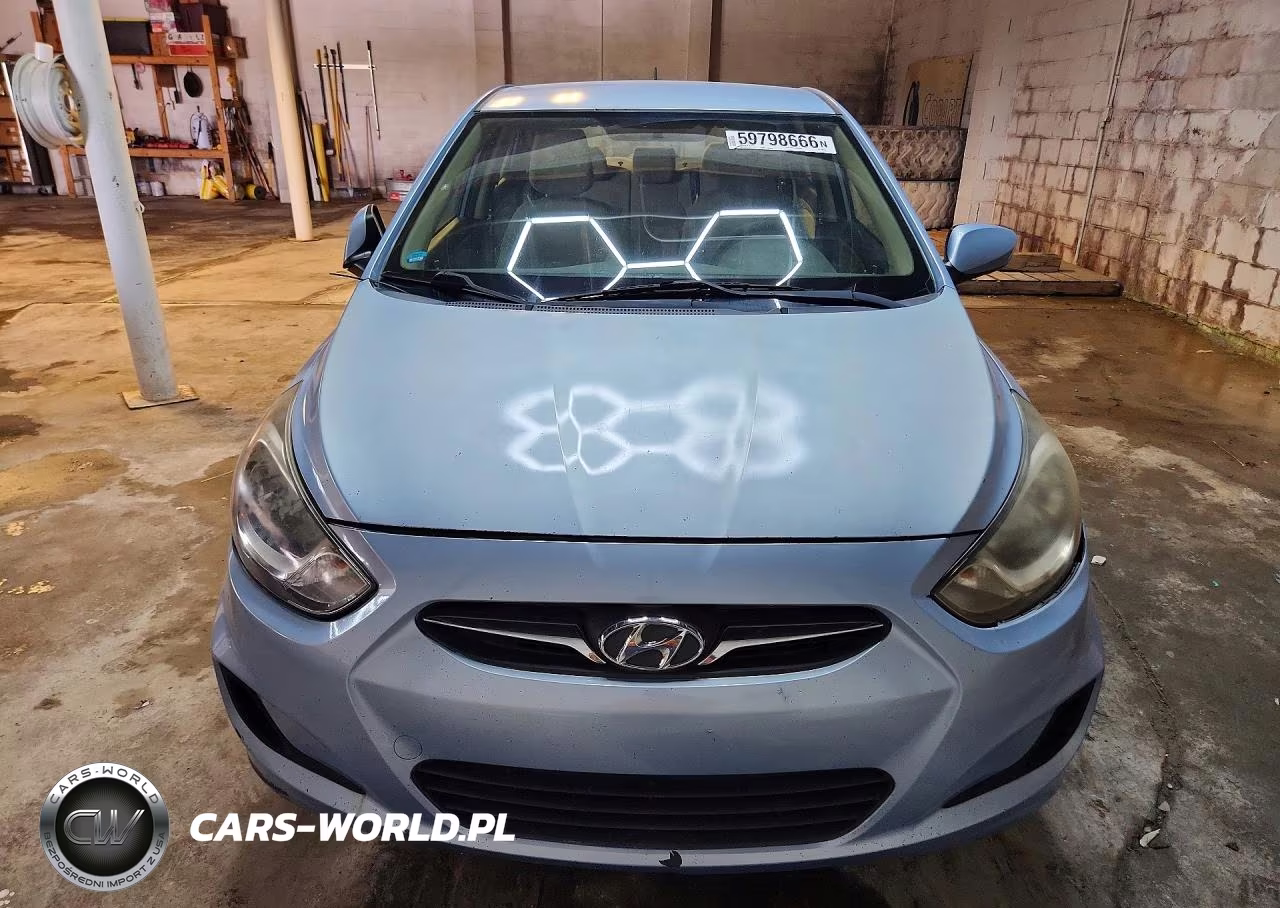 2014 Hyundai Accent Gls VIN:KMHCT4AE8EU660370 - 5
