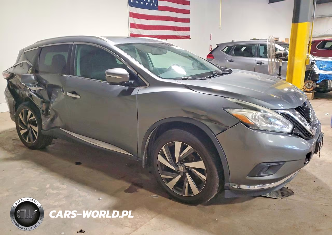 2015 Nissan Murano Platinum VIN:5N1AZ2MH0FN206013 - 4