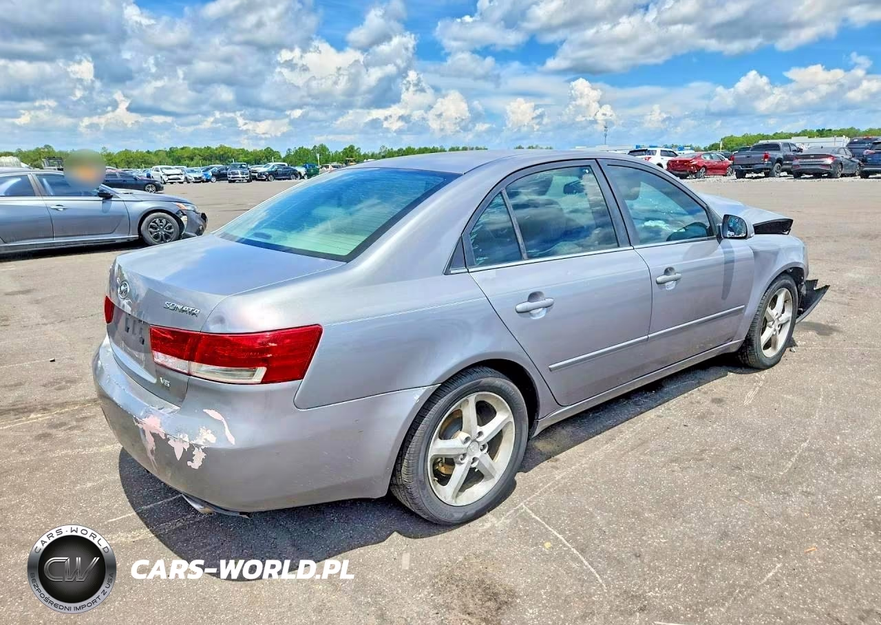 2006 Hyundai Sonata Gls V6 VIN:5NPEU46F96H079256 - 3