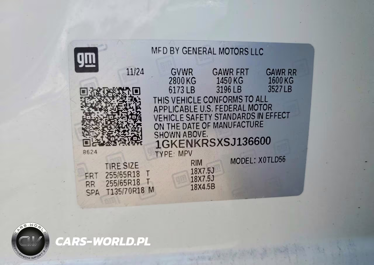 2025 GMC Acadia Elevation VIN:1GKENKRSXSJ136600 - 14